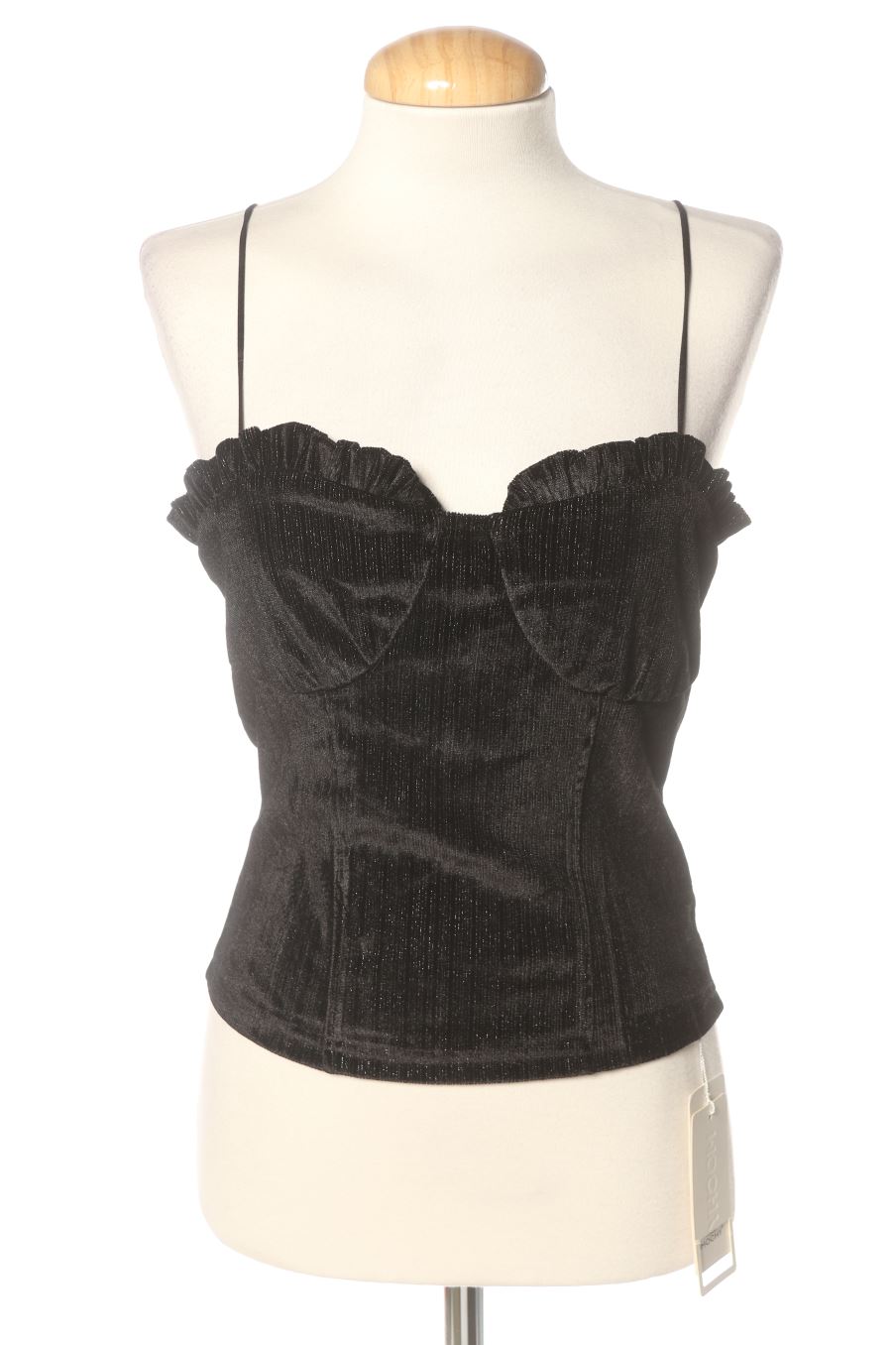 Top de MOCHY PARIS de la talla M, de color negro