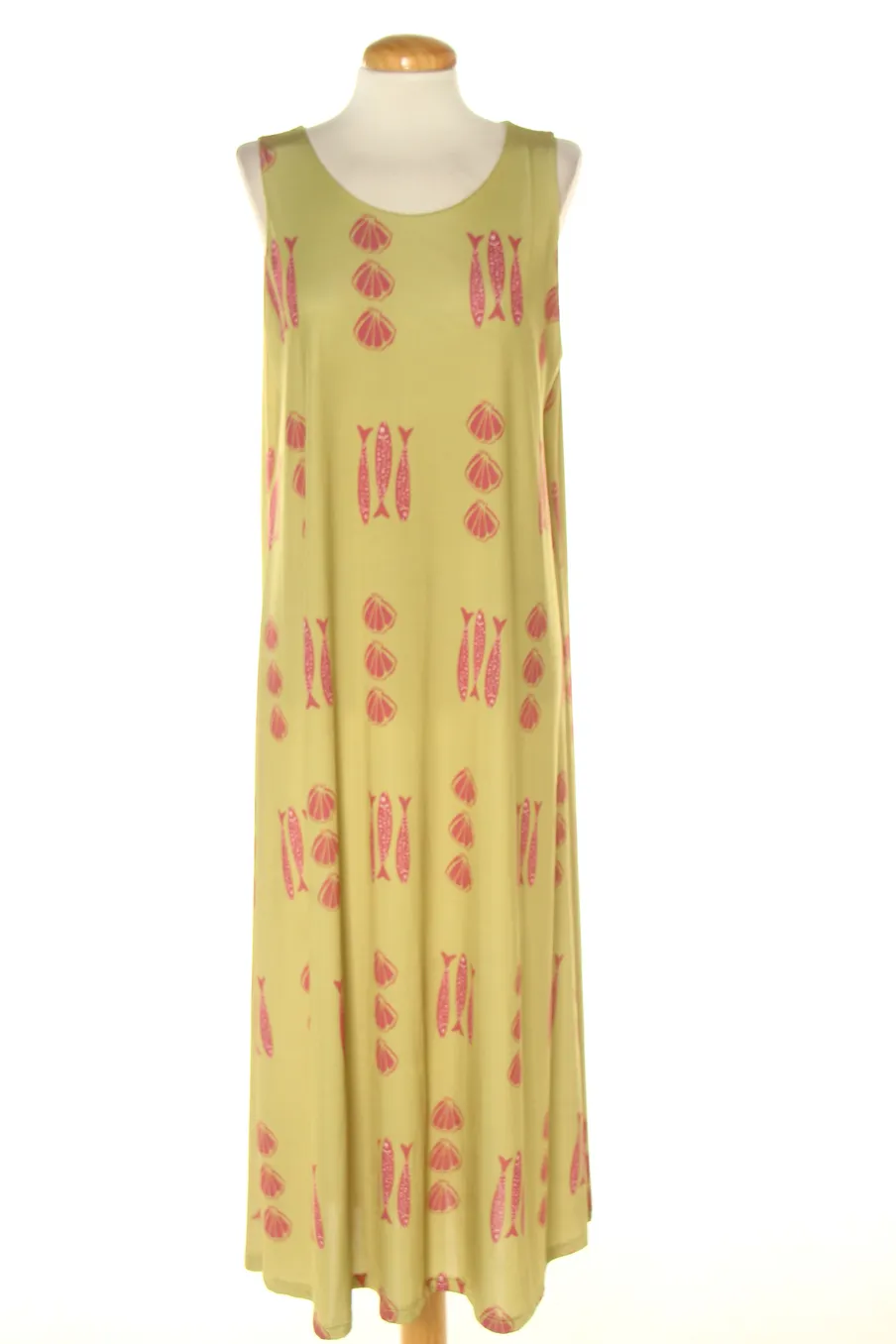 Robe de jour Made in italy de la taille unique, de couleur vert