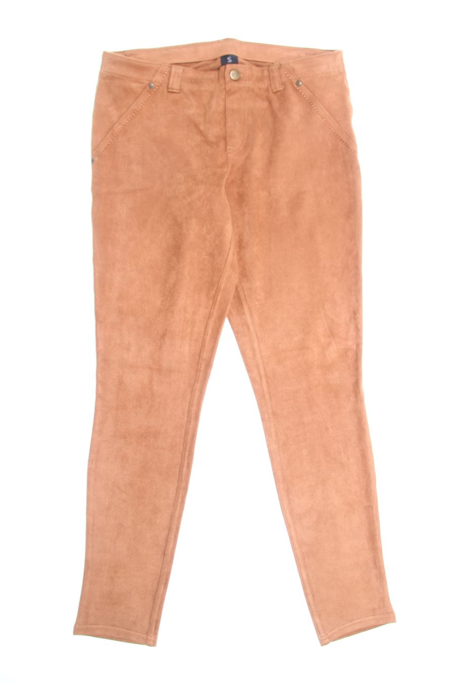 Pantalones de HUE de la talla S, de color marrón