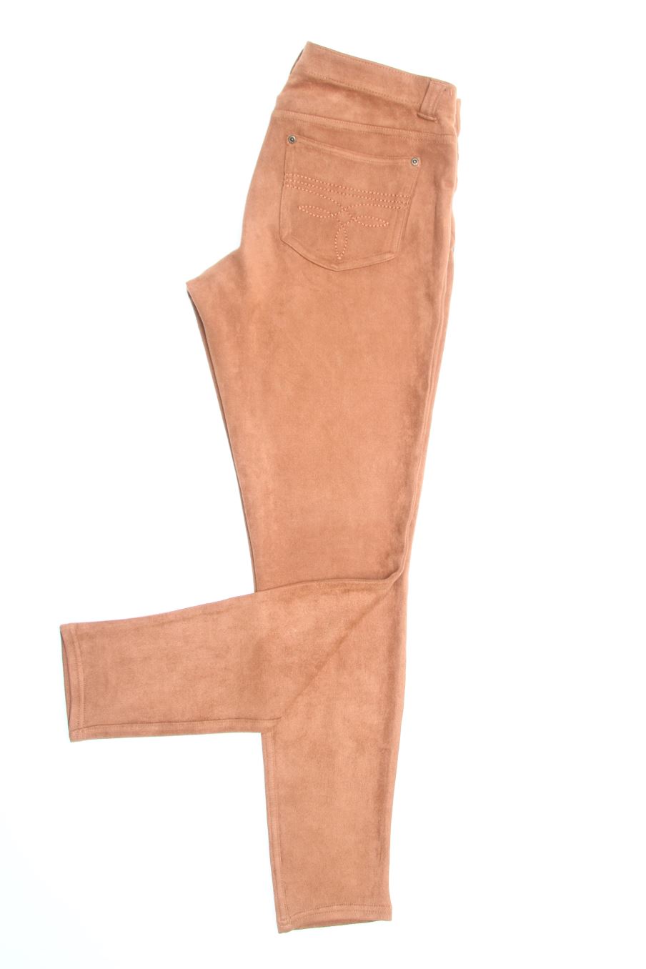 Pantalones de HUE de la talla S, de color marrón
