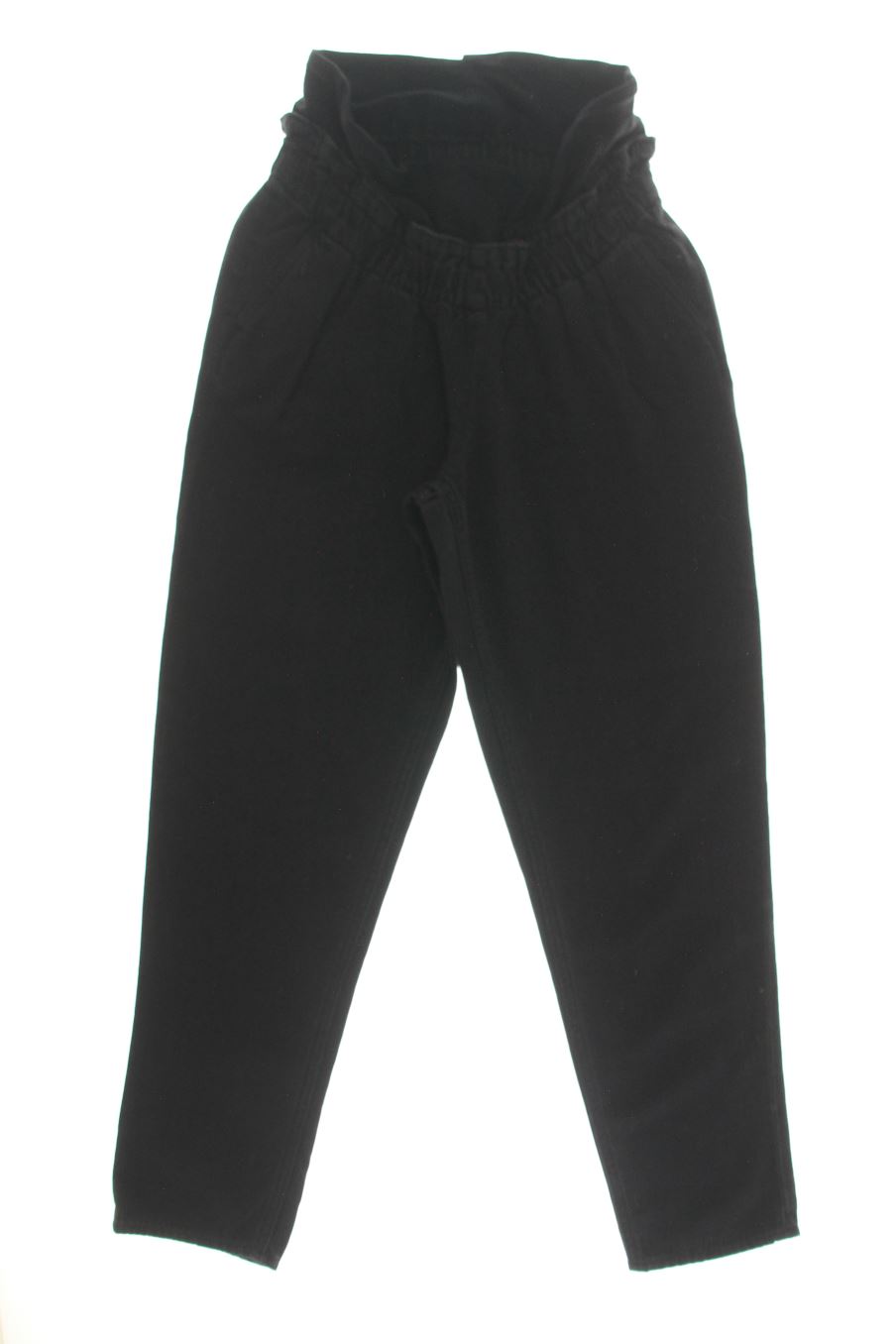 Jeans H&M Premama de la taille M, de couleur noir de denim de femmes enceintes