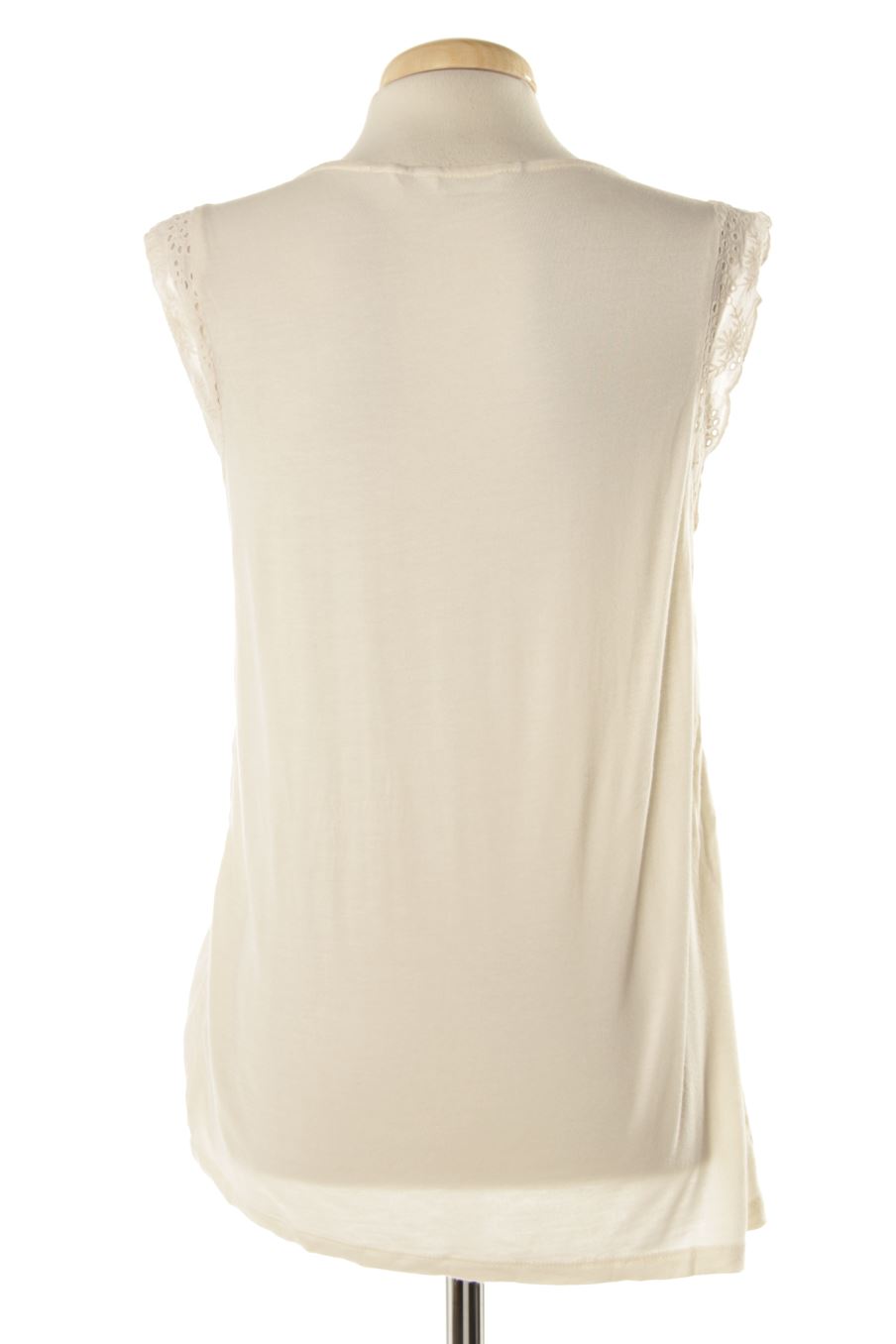Top Naf Naf de la taille M, de couleur beige