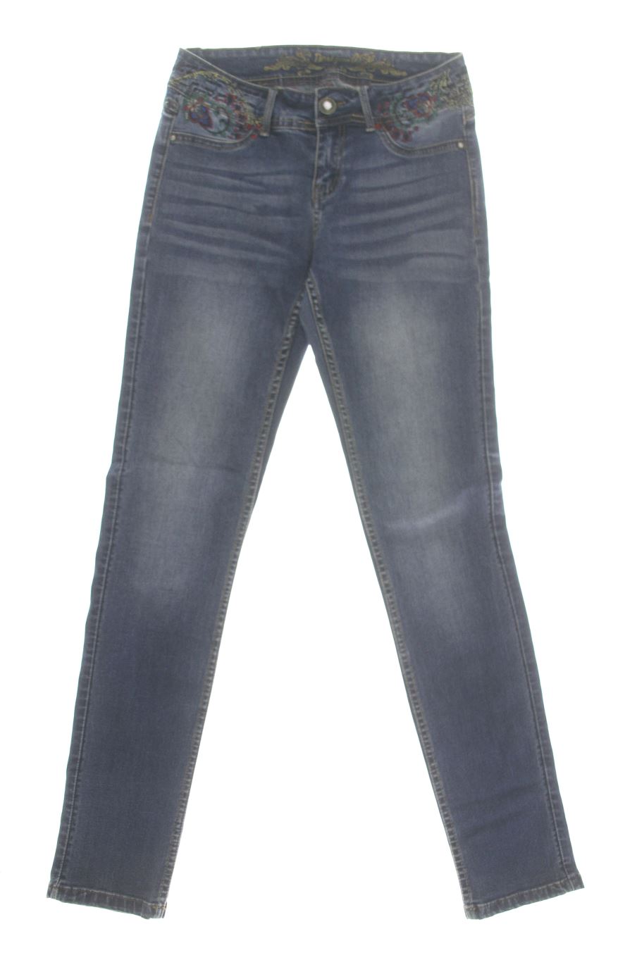 Jeans Desigual de la taille 34, de couleur bleu de denim