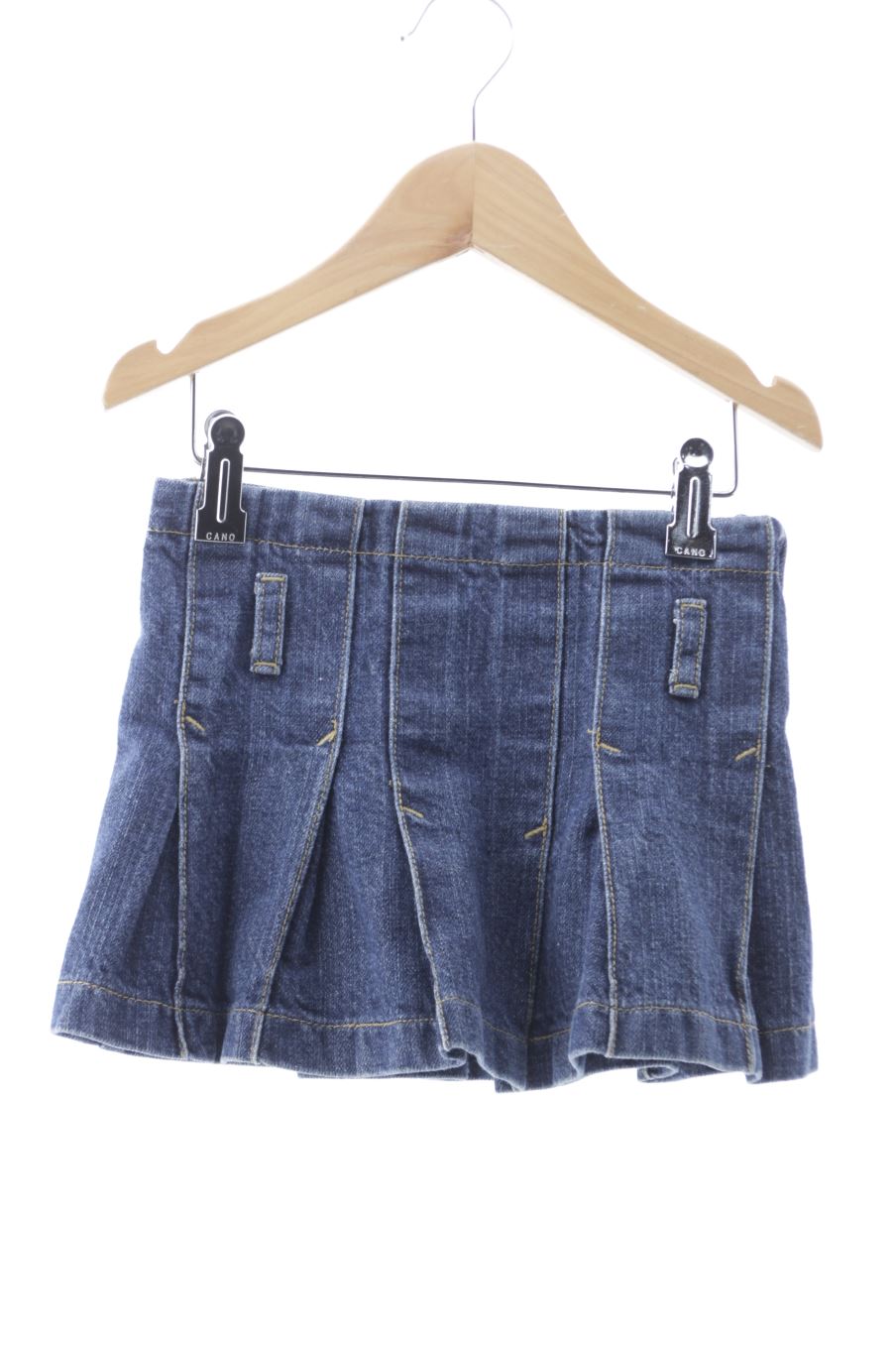Falda de Metro Teddy de la talla 18 meses de denim de segunda mano