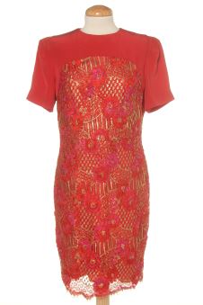 Aufwändiges Kleid 42 MISURA COSTURA