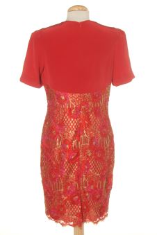 Aufwändiges Kleid 42 MISURA COSTURA