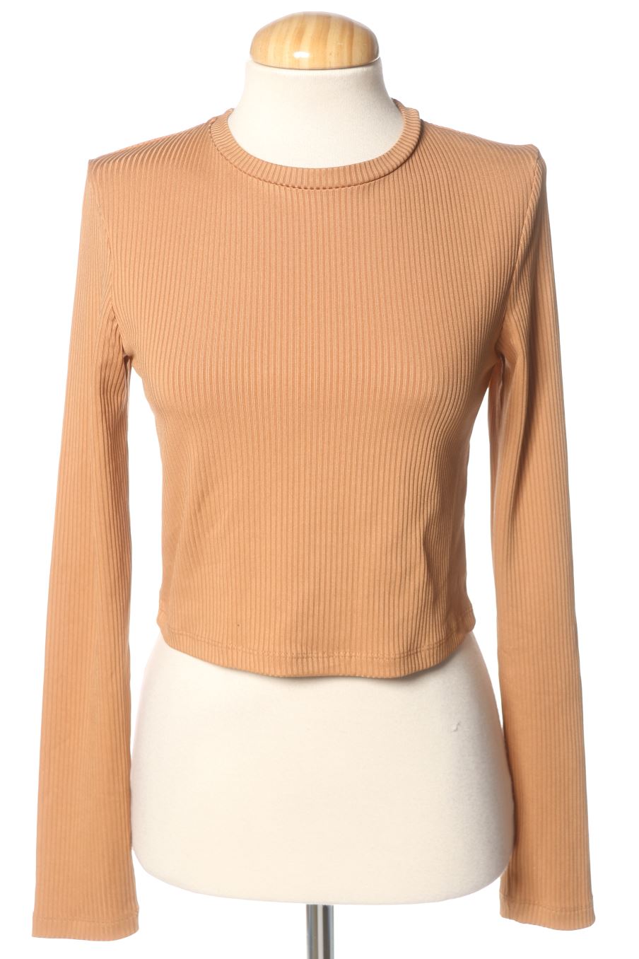 Camiseta manga larga de Mango de la talla M, de color coral
