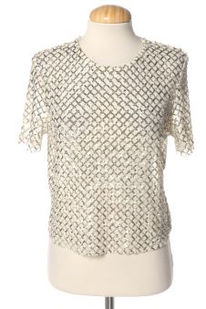 Blouse à manches courtes L Stradivarius