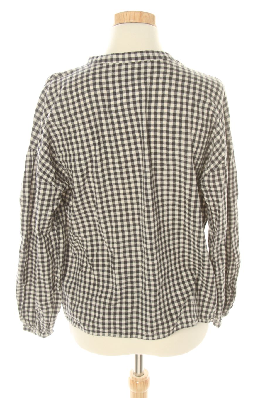 Blouse à manches longues Trafaluc de la taille S, de couleur carreaux