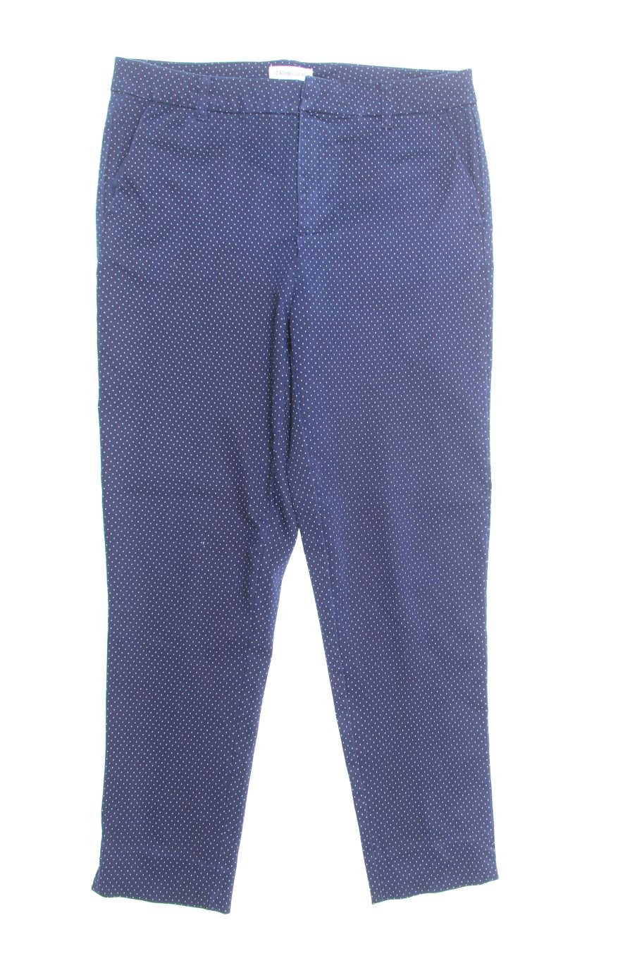 Pantalon Cache cache de la taille 38, de couleur bleu marine