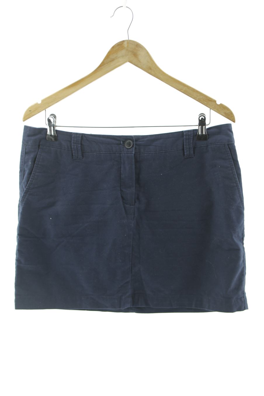 Falda de Mango de la talla 42, de color azul marino