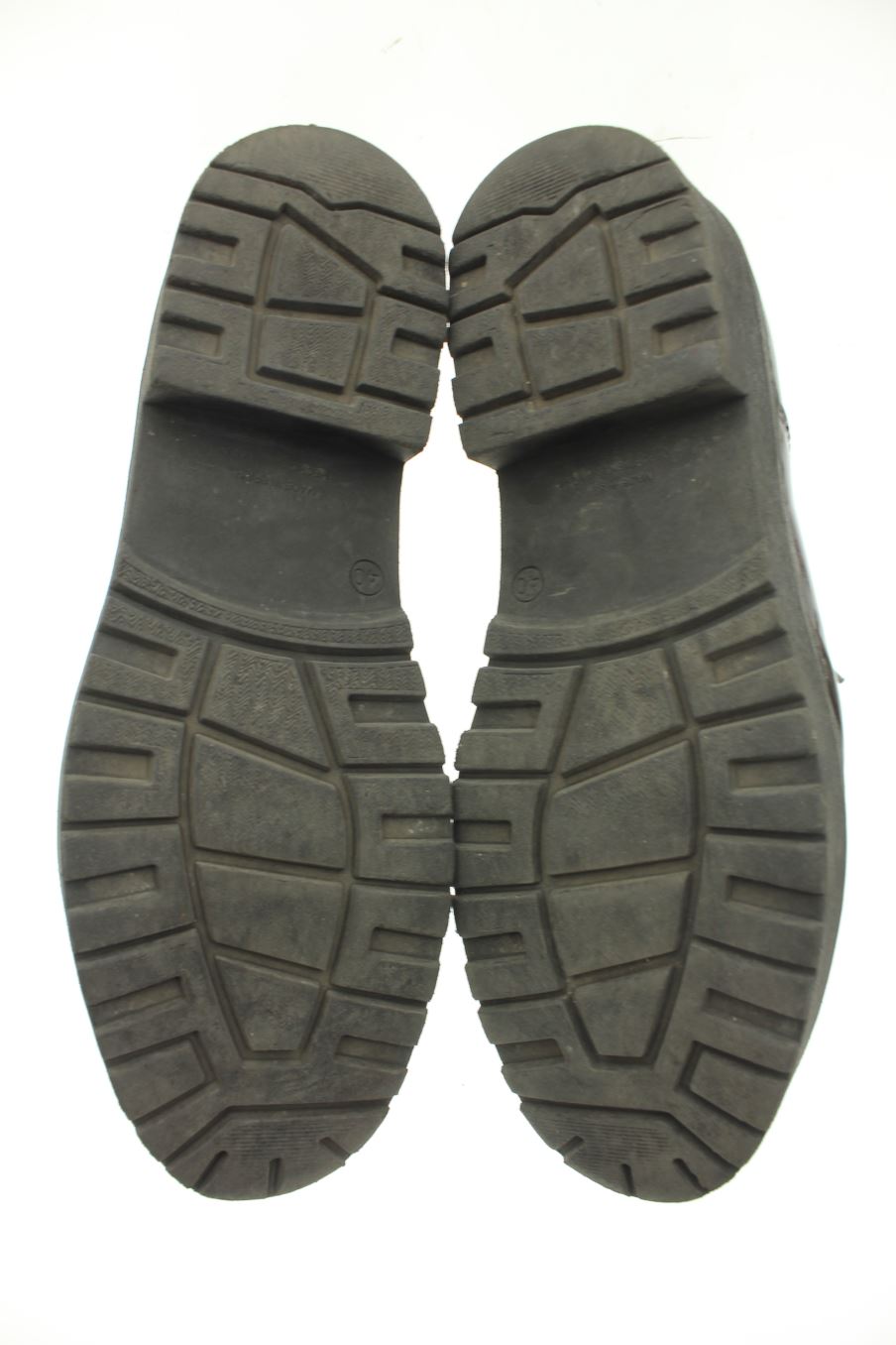 Zapatos planos de alpe de la talla 40, de color burdeos de