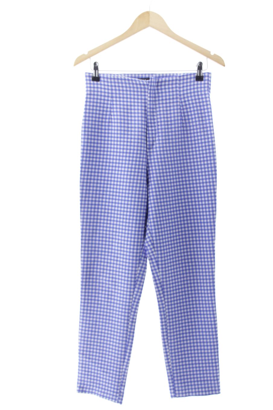 Pantalon Zara de la taille M, de couleur carreaux