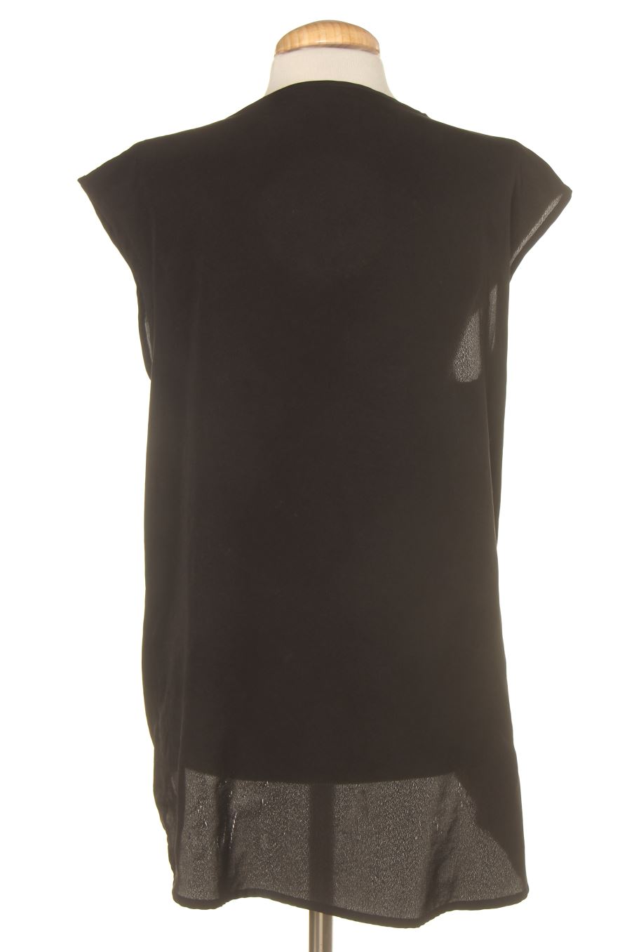 Kurzärmelige Bluse von Jacqueline De Yong Größe 36, Farbe Schwarz, für