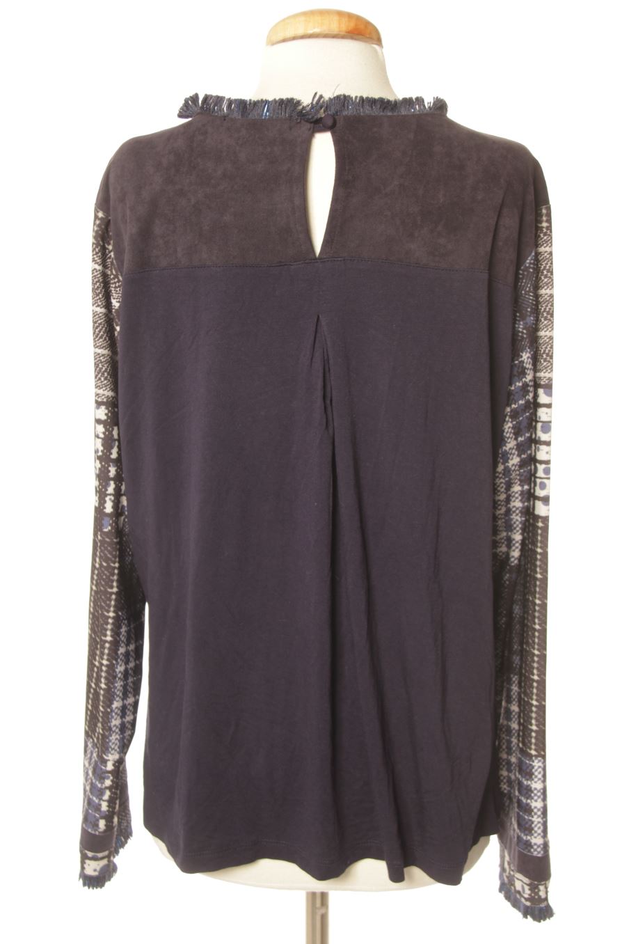 Blouse à manches longues Punt roma de la taille L, de couleur imprimés