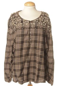 Blouse à manches longues XL Anthropologie