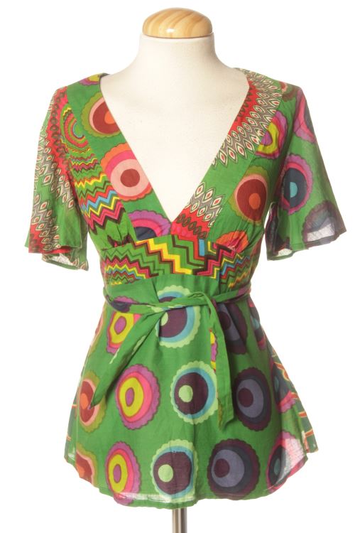 Blouse à manches courtes