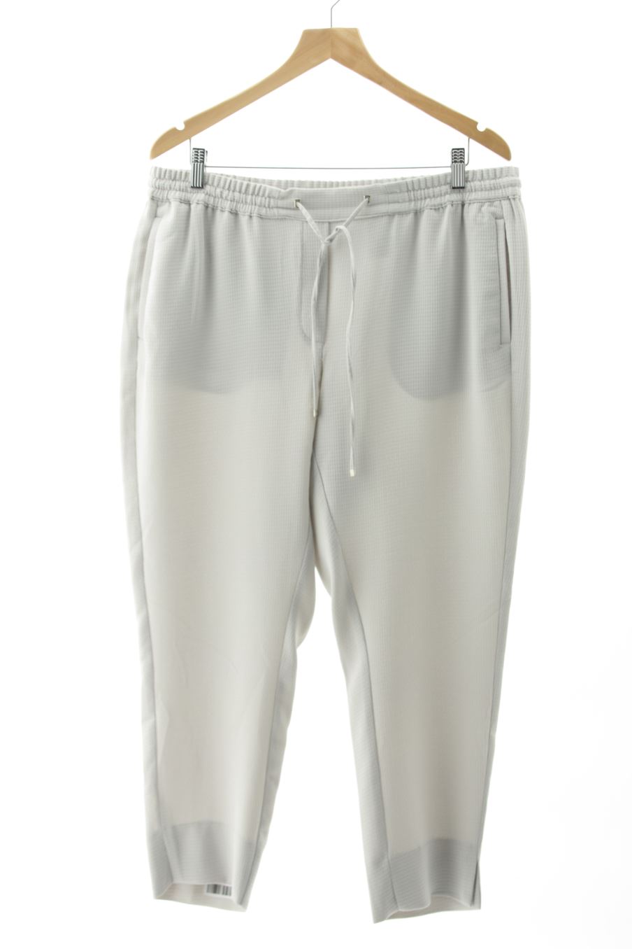 Pantaloni casual de H&M de la talla 46, de color grigio