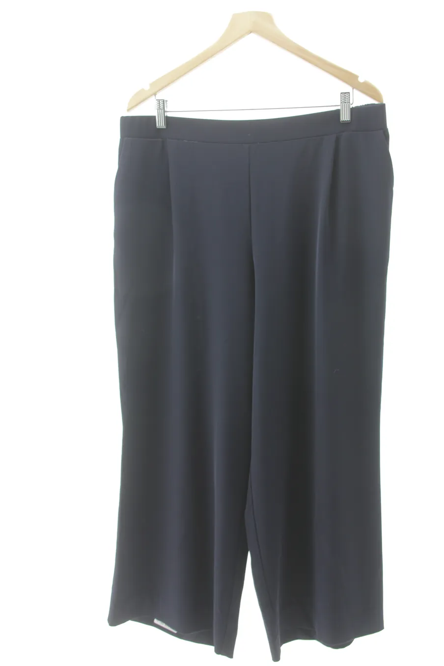 Pantalon décontracté Elena miro de la taille 48, de couleur bleu marine