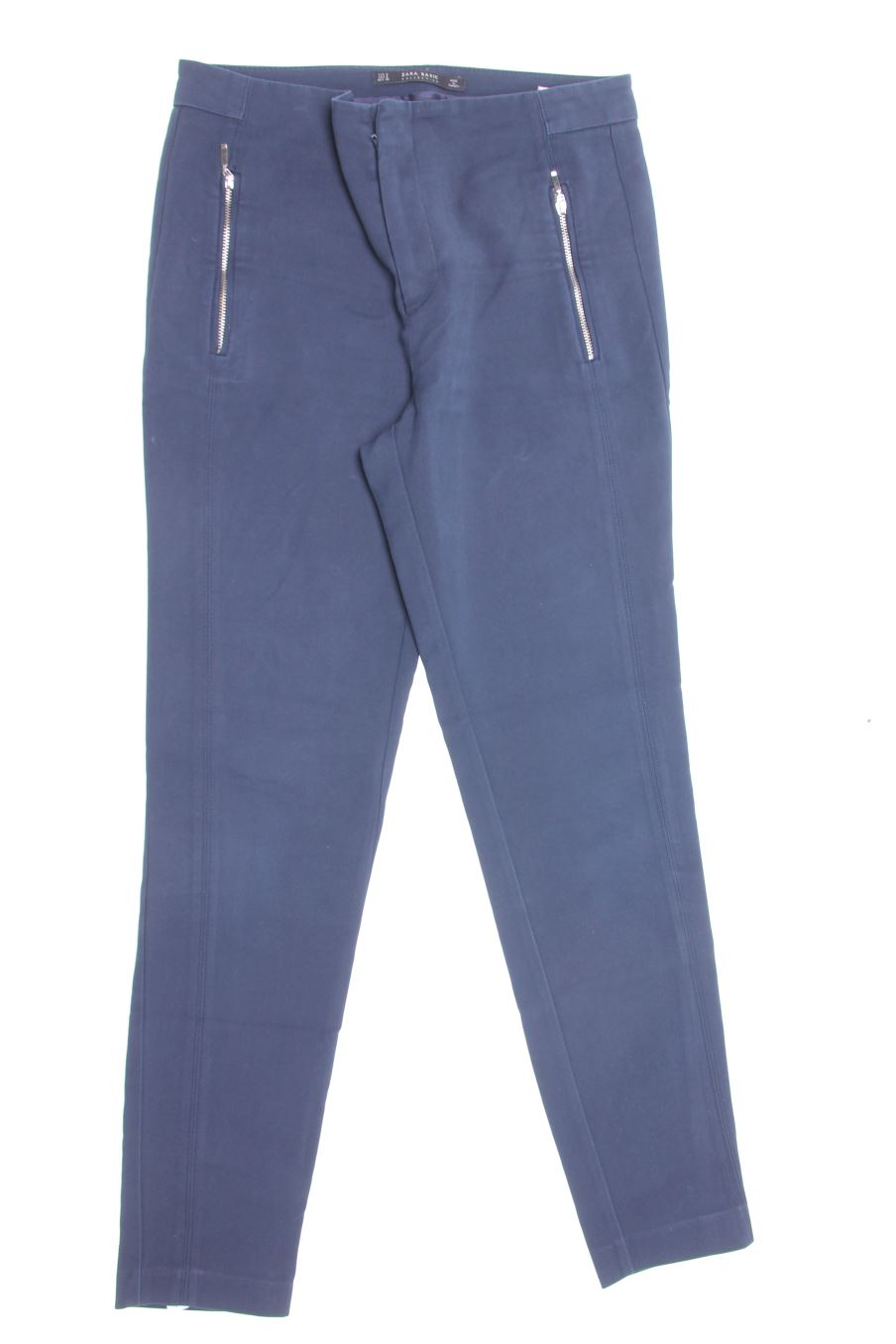 Pantaloni de Zara de la talla S, de color blu oltremare
