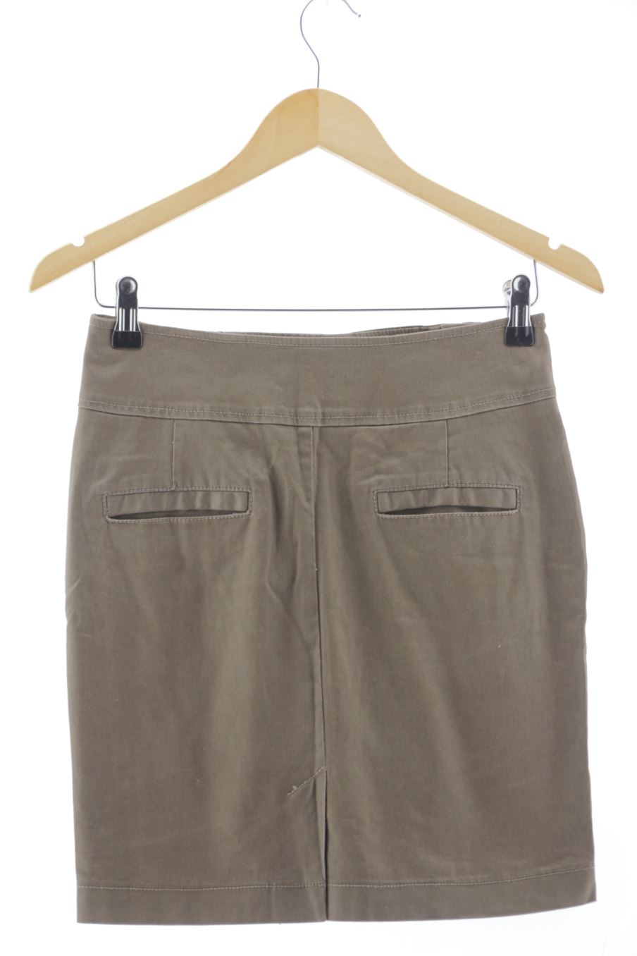 Jupe Ikks de la taille 34, de couleur marron de denim