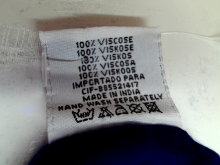 Blusa de manga larga de Anisa de la talla M, de color azul