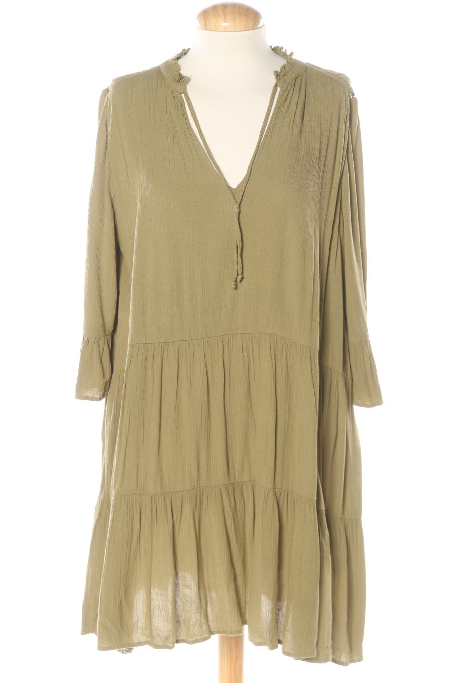 Vestito casual de Amisu de la talla 38, de color verde