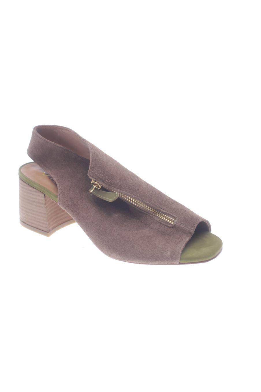 Sandales à talons de Vicenza) de la taille 40, de couleur marron de