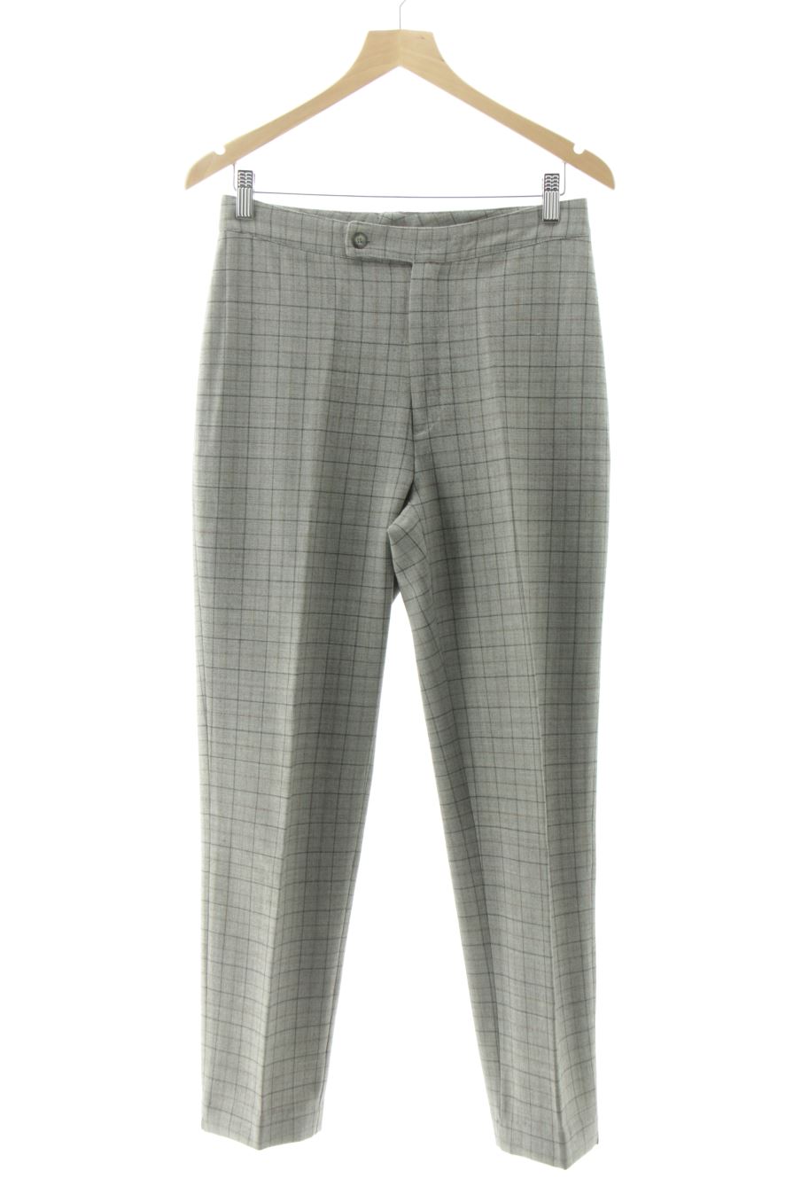 Pantalon Zara de la taille 38, de couleur carreaux