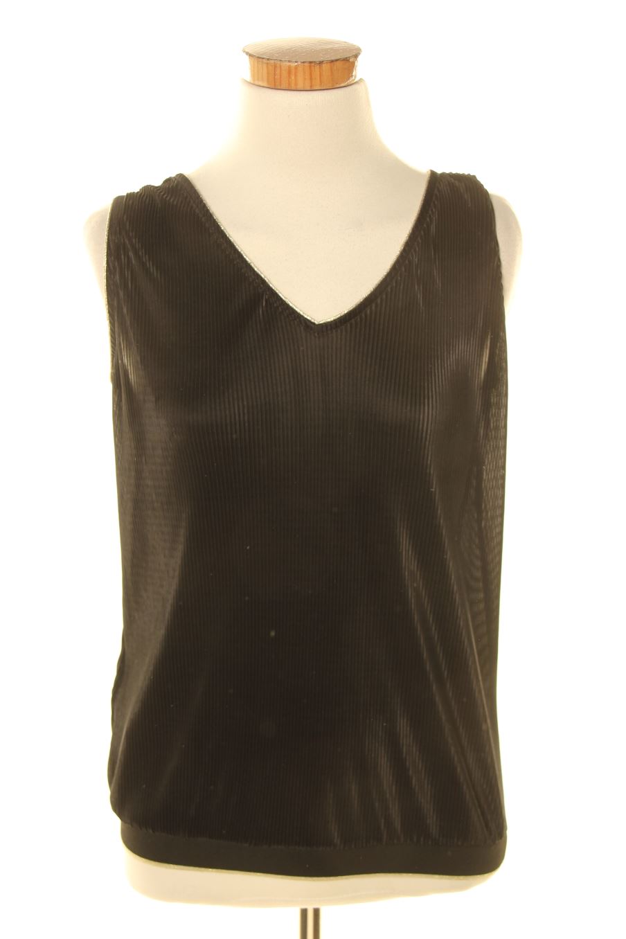 Top de Promod de la talla S, de color negro