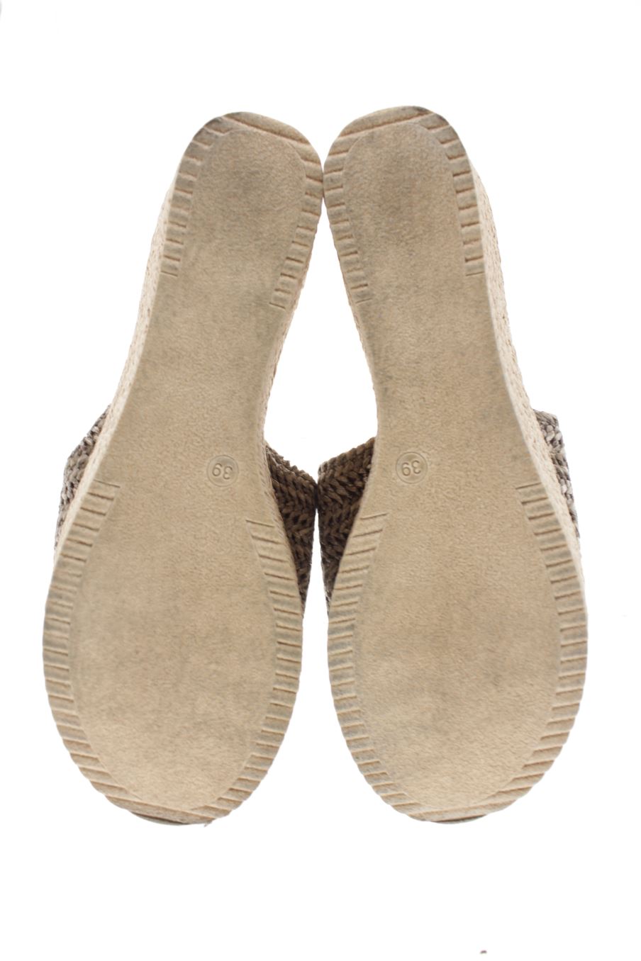 Sandalias tacon de Chamby de la talla 39, de color marrón de
