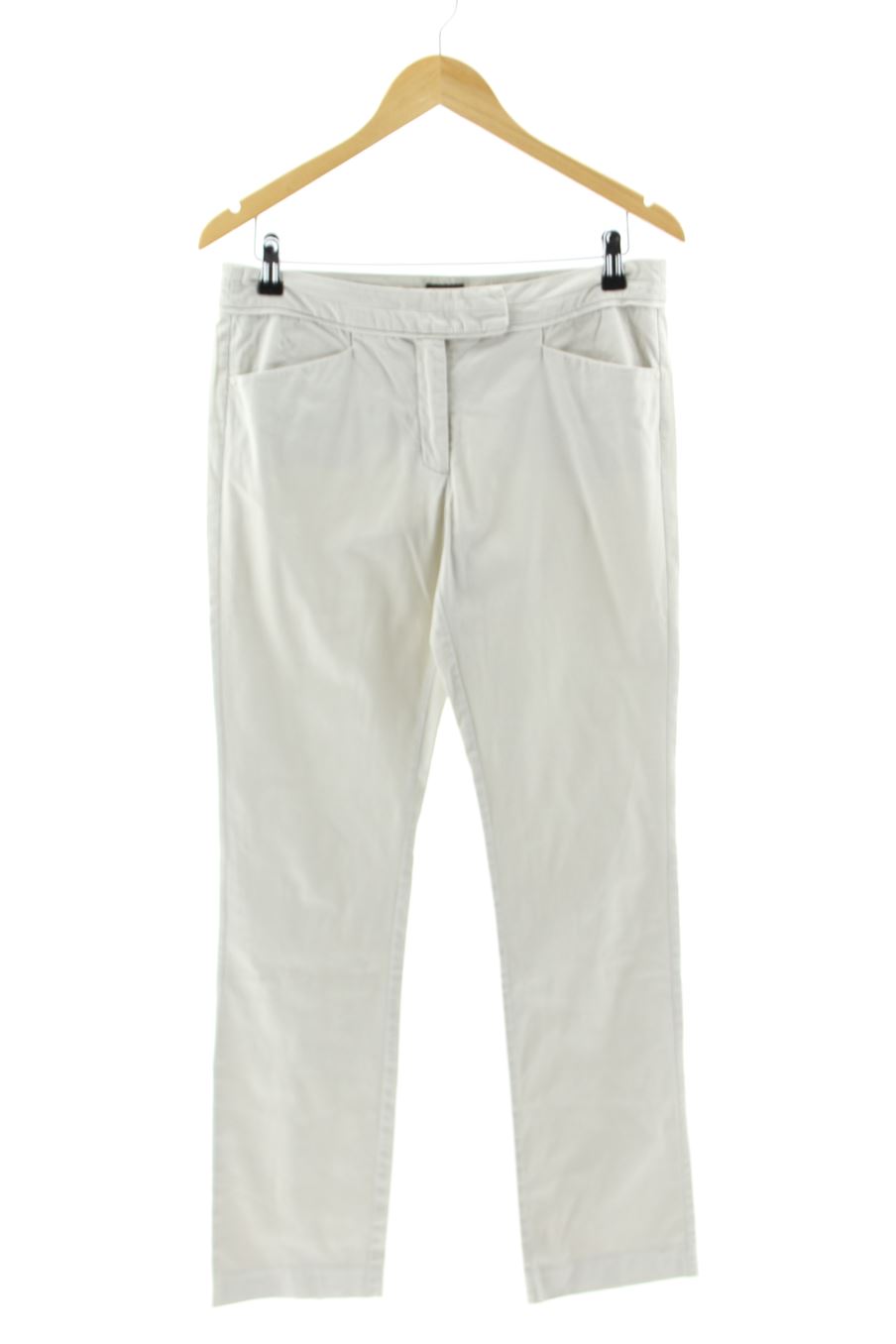Pantalón de H&M de la talla 40, de color gris