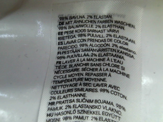 Shorts H&M de la taille 38, de couleur rayures