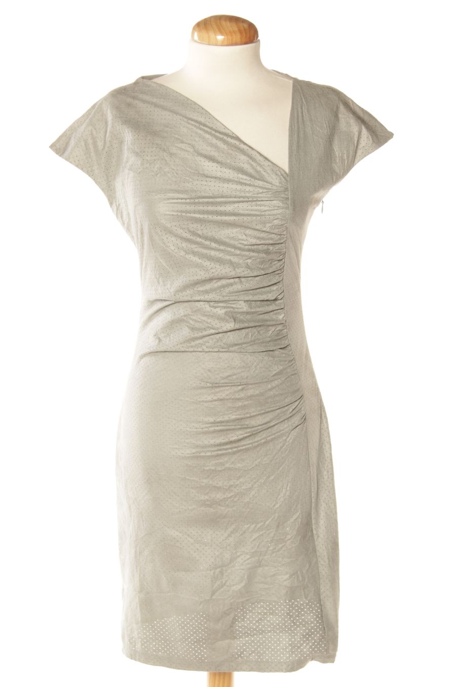 Vestido casual de amarillolimon de la talla XS, de color gris