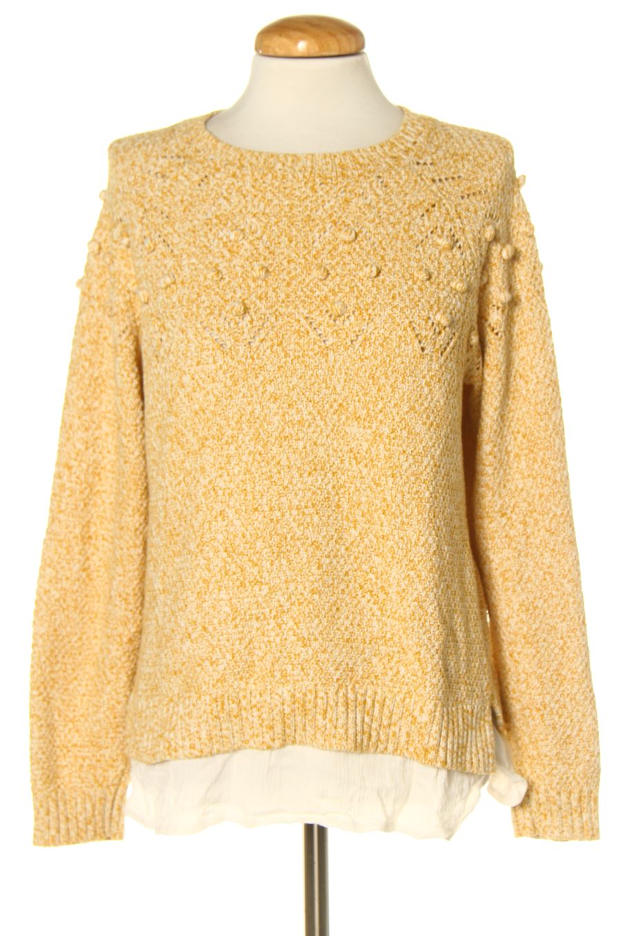 Pull Springfield de la taille S, de couleur jaune