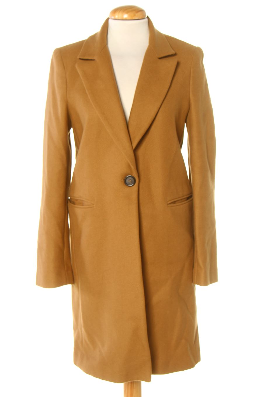 Manteau Zara de la taille S, de couleur marron