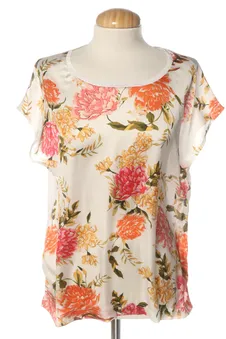Blusa de manga corta 42 Blue Les Copains, foto 1 de 2