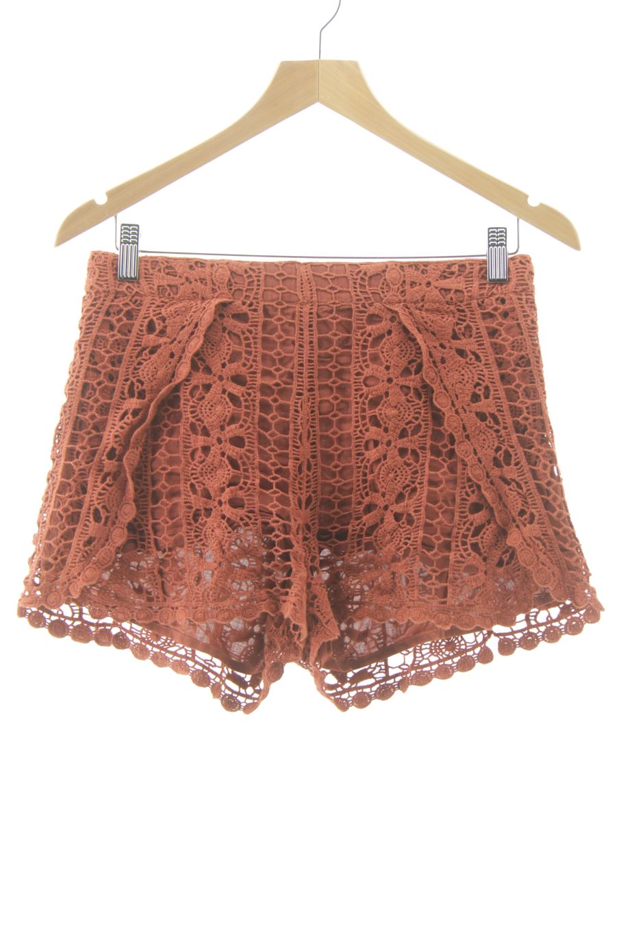 Shorts Stradivarius de la taille M, de couleur corail