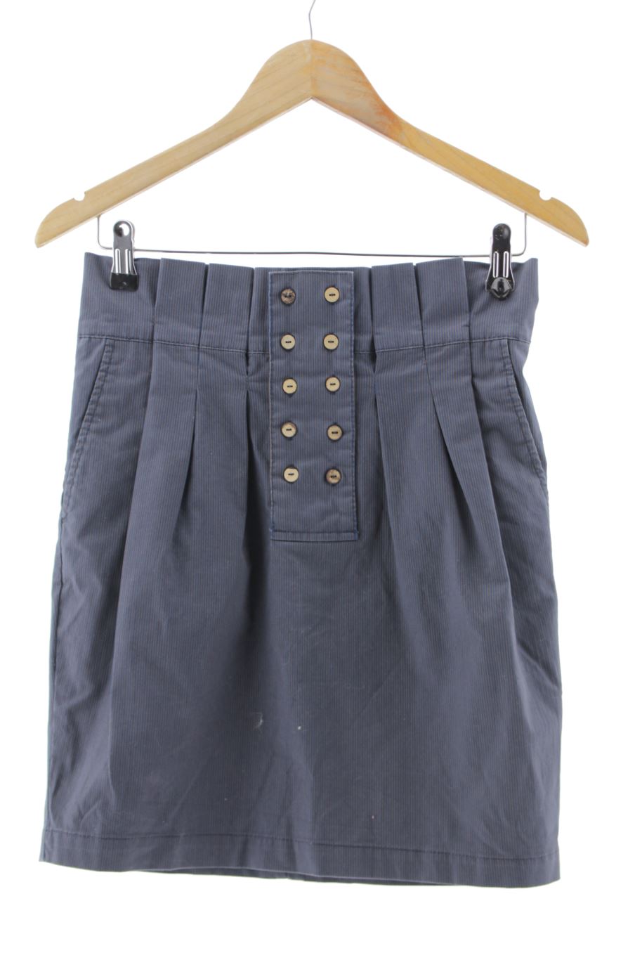 Jupe Pull & Bear de la taille M, de couleur bleu marine
