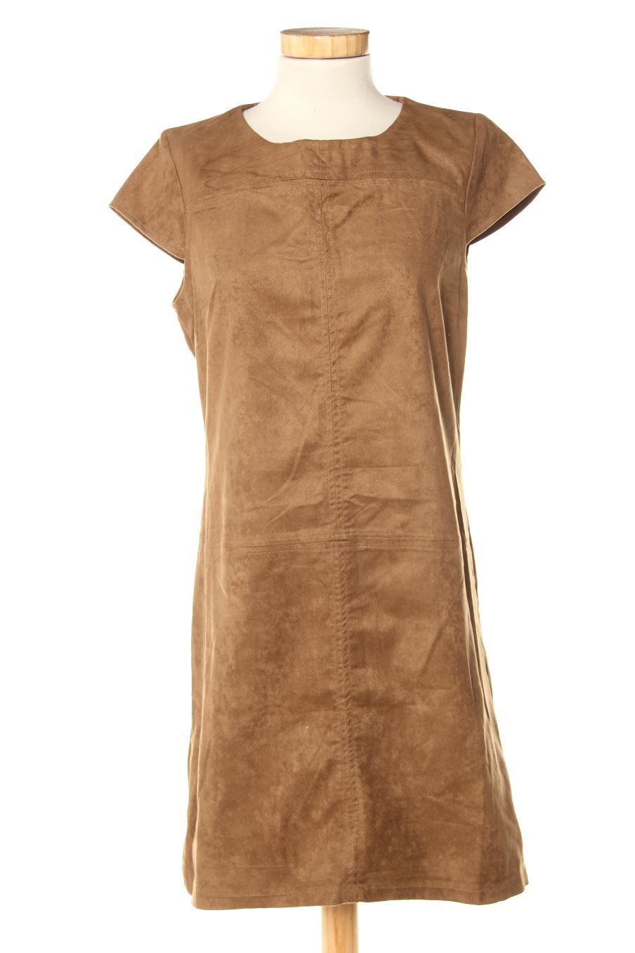 Robe casual Camaieu de la taille 40, de couleur marron