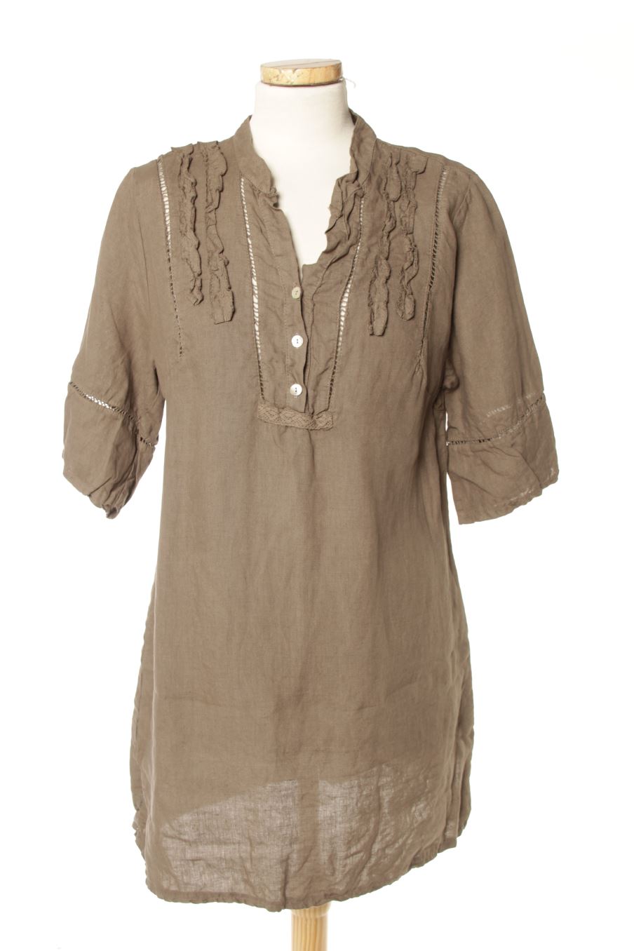 Robe casual Made in italy de la taille S, de couleur gris