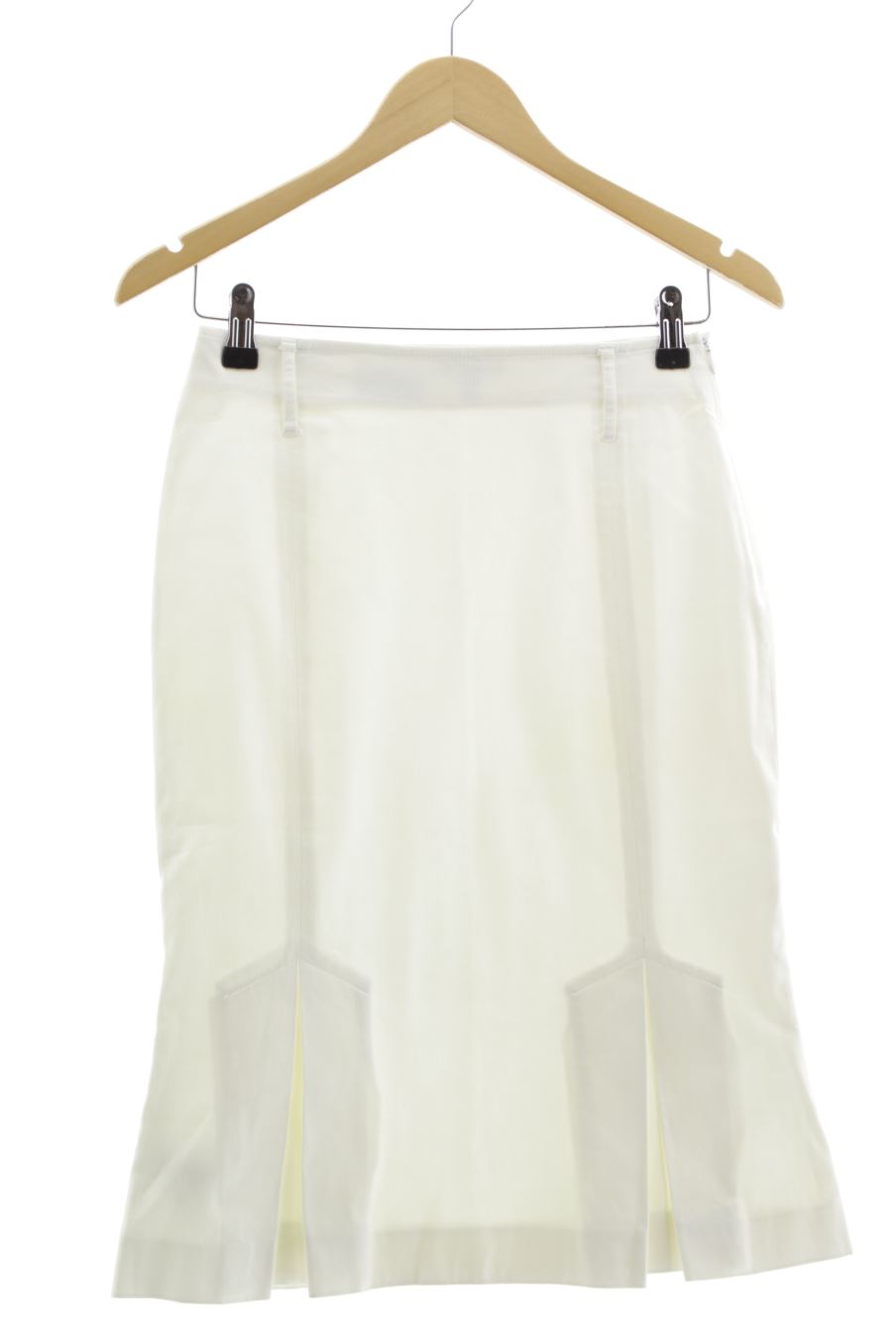 Falda de Mango de la talla 34, de color blanco