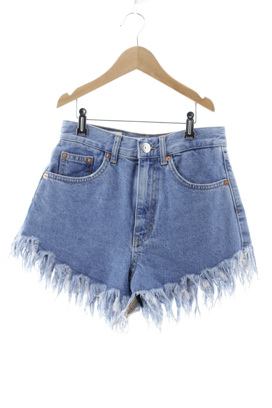 Pantaloni corti de Pull Bear de la talla 32 de color blu