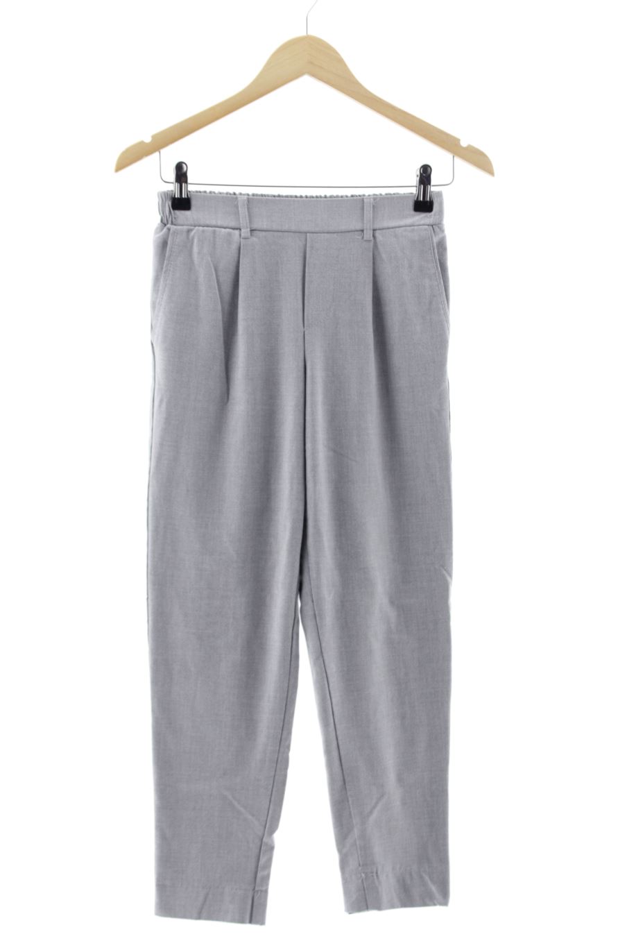 Pantalón de Bershka de la talla S, de color gris