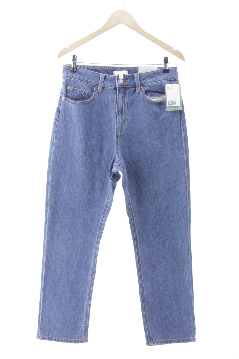 Jeans H&M de la taille 42, de couleur bleu de denim