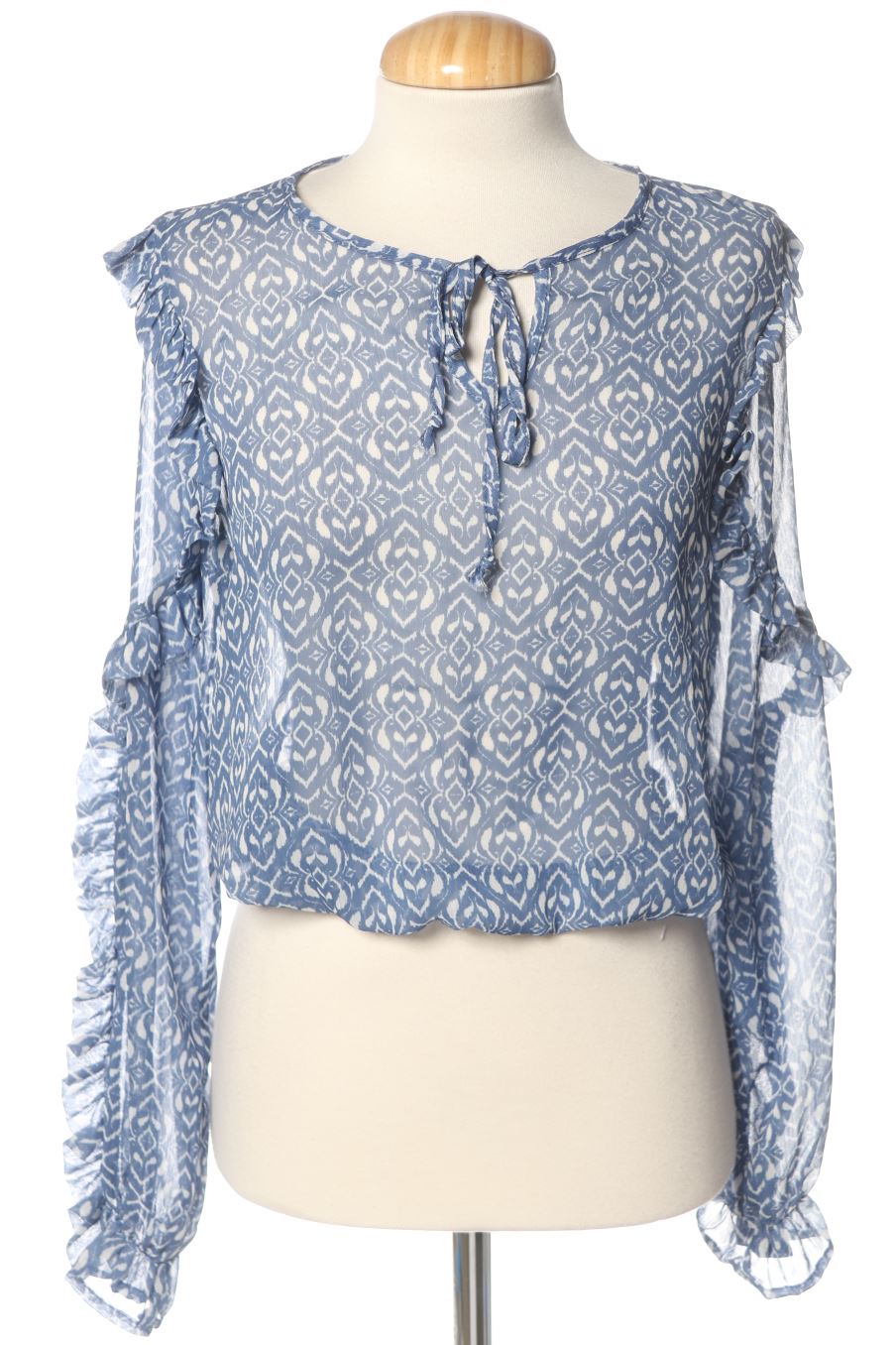 Blouse à manches longues Subdued de la taille S, de couleur bleu