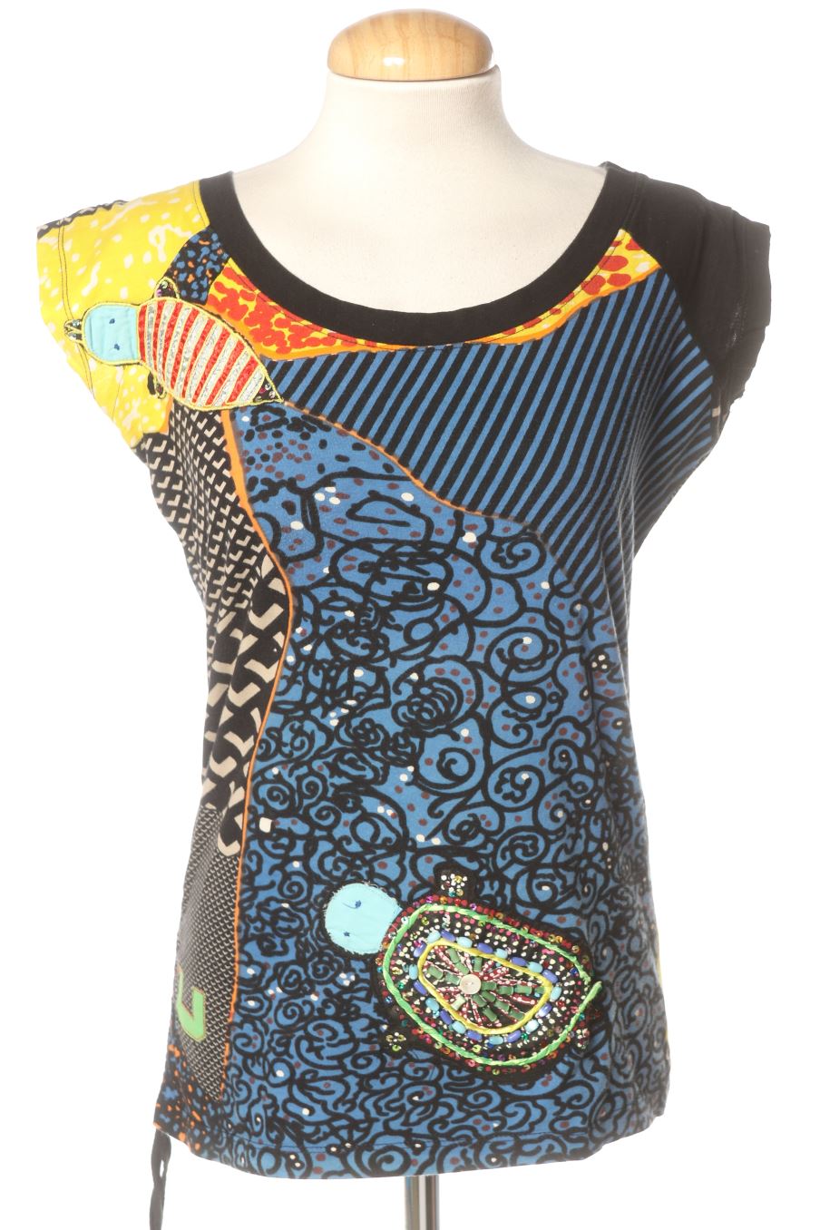 T-Shirt von Adolfo Dominguez Größe S, Farbe Aufdruck, für