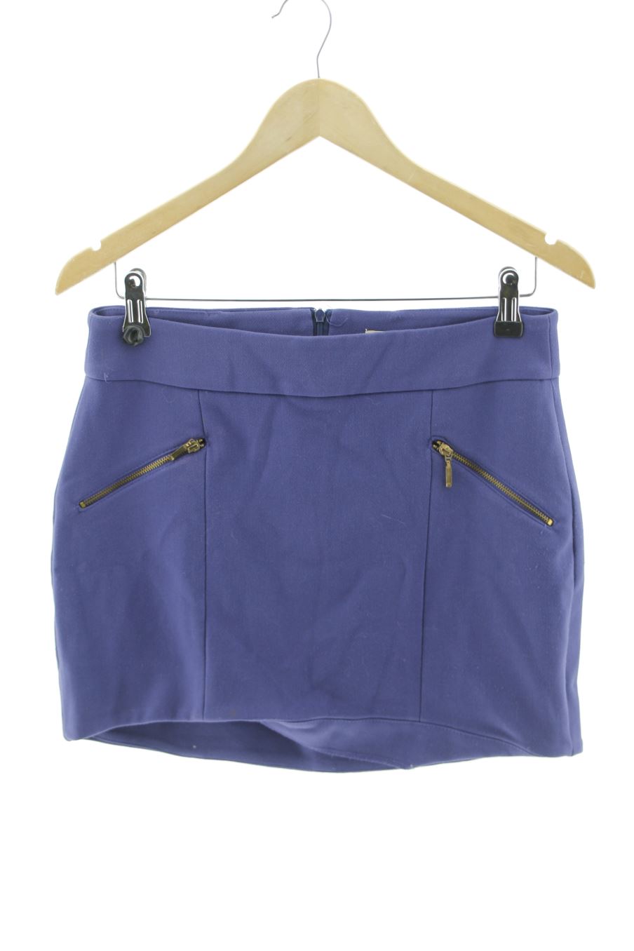 Falda de Pull & Bear de la talla M, de color morado