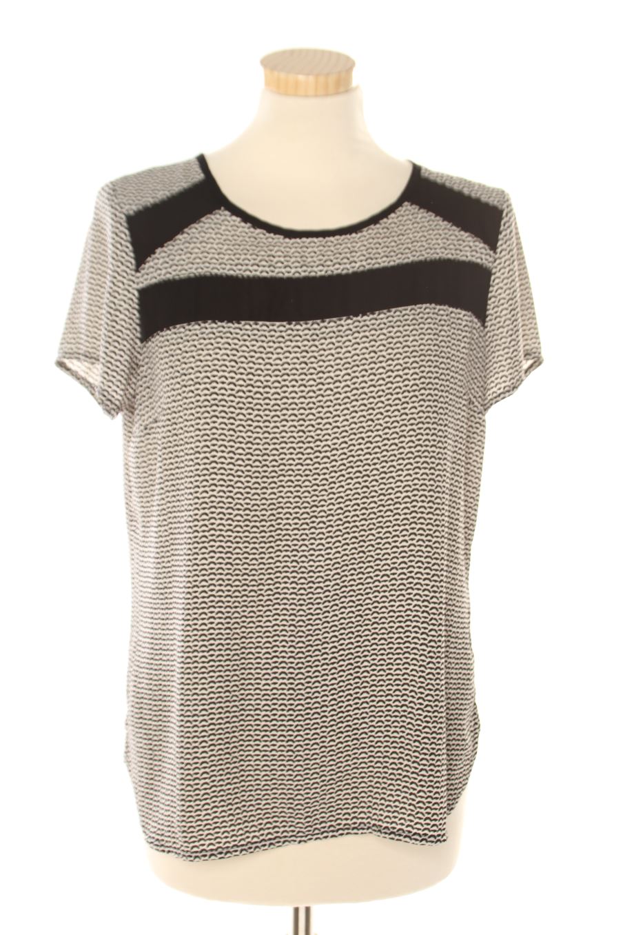 Blouse à manches courtes Camaieu de la taille S, de couleur imprimés
