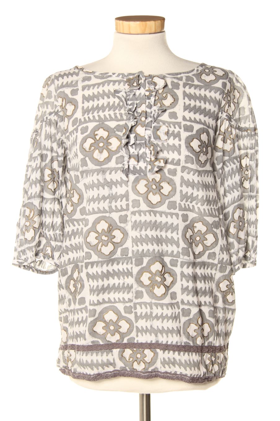 Blouse à manches longues Adolfo Dominguez de la taille 38, de couleur imprimés